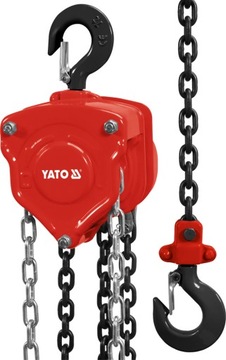 ЦЕПНАЯ ТАЛЬ YATO 5T 3M ПРОМЫШЛЕННАЯ ЦЕПЬ