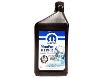 Масло 5w20 MOPAR MAXPRO GF-5 API MS-6395 946мл