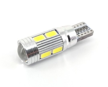 W5W żarówka LED T10 12V 5W CANBUS, W10W, W16W