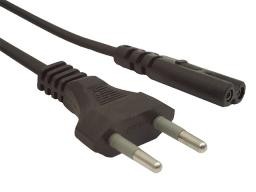 КАБЕЛЬ ПИТАНИЯ GMB для ноутбука IEC C7 2pin 1,8м