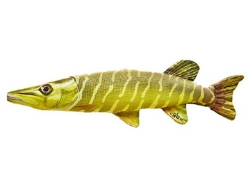 Мини-подушка-рыба щука (esox lucius) 45 см