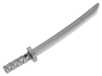 LEGO Miecz Katana Ninjago Broń 30173b Flat Silver