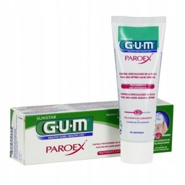 Paroex Sunstar Gum, зубная паста 0,12% CHX 75 мл