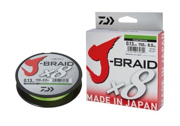 МОСТ DAIWA J-BRAID ШАРТРЕЗ 300м-0,06мм