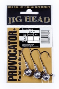 Jiga Główka провокатор Jigit 14G 7/0 Op.3 PCS.
