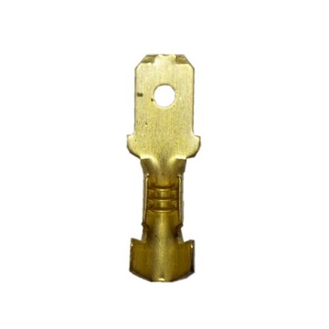 4.8mm konektory męskie na kabel do 1 mm 10szt