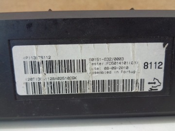 фото thumb №4, Opel модуль повітропровід 90151632 13578112