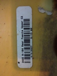 фото thumb №9, Бампер задня задній mercedes ml w164 amg