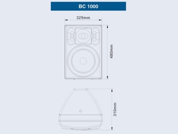 DEXON - BC 1000 - kolumna pasywna