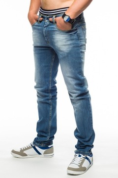 SPODNIE MĘSKIE VANKEL JEANS - 620 - 94CM L30