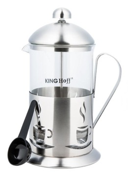 KINGHOFF ZAPARZACZ DO KAWY/HERBATY Z DOCISKIEM 350ml KH-4830