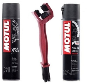 КОМПЛЕКТ ДЛЯ ОЧИСТКИ СМАЗКИ ЦЕПИ MOTUL