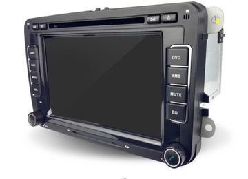 РАДИО 2 din DVD GPS навигация VW SKODA SEAT Golf