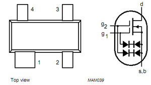 [STcs] BF989 N-channel dual-gate MOS-FET _x10szt