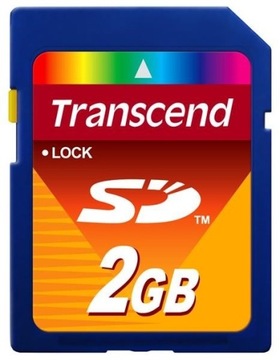 TRANSCEND 2 ГБ SD-карта 2 ГБ +17/6 МБ/с