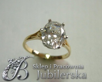 КРАСИВОЕ золотое кольцо с цирконами SWAROVSKI.