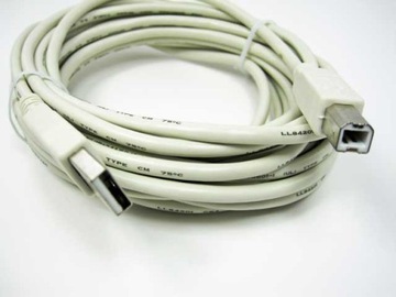 кабель USB A/B компьютерный принтер 5,0 м