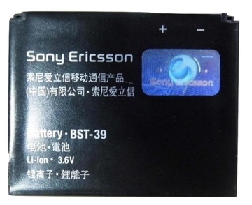 АККУМУЛЯТОР BST-39 SONY ERICSSON SE W380i W910i W20i