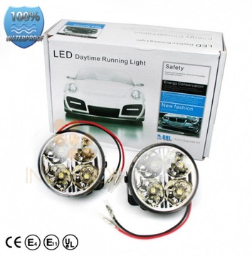 Круглые дневные ходовые огни Drl 2X4 Led 450Lm 70Mm Drl 05