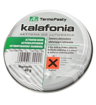 Kalafonia lutownicza do lutowania 40g AG