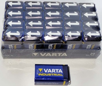 6LR61 Щелочная батарея VARTA 2020 6F22 Батарейки 9 В