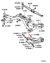 фото thumb №12, Болт с эксцентрик mitsubishi grandis na4w/na8w 20