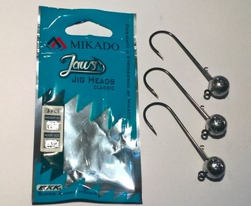 Główka jigowa Mikado Jaws Classic Jig 3/0 20g 3szt Rozmiar: 3/0