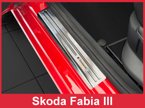 SKODA FABIA 3 2014 Защитные накладки на пороги 4 шт.