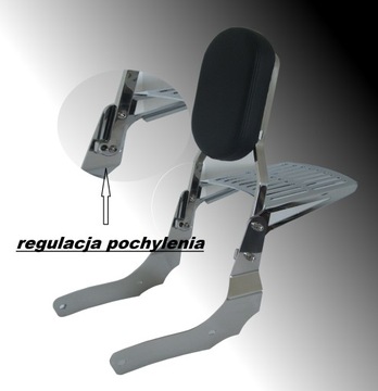 HONDA VTX 1300 SISSY BAR СПИНКА ПАССАЖИРА НА КАСТОМ