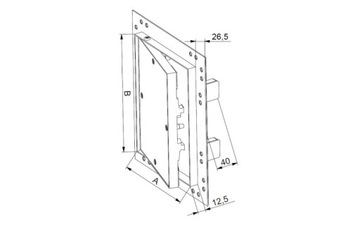 AWENTA ОБЗОР ДВЕРНАЯ МАСКА KRAL 50x50