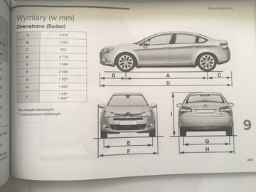 Citroen C5 II польское руководство по эксплуатации 2011-2017 гг.