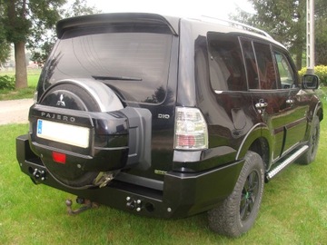 СТАЛЬНОЙ ЗАДНИЙ БАМПЕР MITSUBISHI PAJERO 4 V80