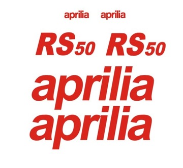 Наклейки на мотоцикл Aprilia RS50 РАЗНЫЕ ЦВЕТА