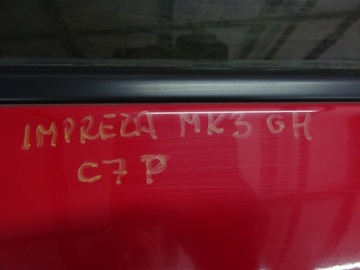 фото thumb №6, Двері праве задня задні subaru impreza iii gh c7p