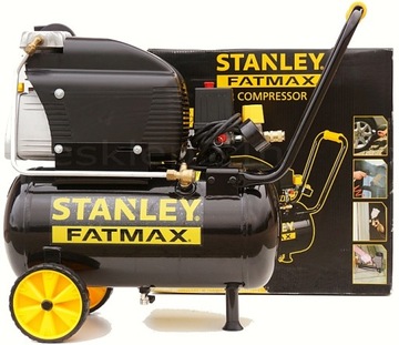 Kompresor olejowy sprężarka Stanley D 251/10/24S 1800 W 10bar 240 L/Min 24L