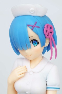 АНИМЕ ФИГУРА Re Zero Rem Nurse White SEGA