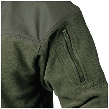 Bluza Męska Polarowa Helikon Classic Army Wygodna Fleece Olive Green M