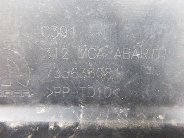 фото thumb №7, Fiat 500 abarth 595 рестайлінг бампер задній зад