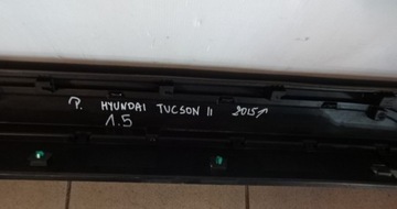 фото thumb №5, Порог молдинг порог правый huyndai tuscon ii