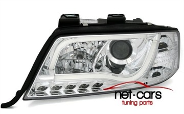 LAMPY REFLEKTORY AUDI A6 C5 01- TUBE LIGHTS NEON C