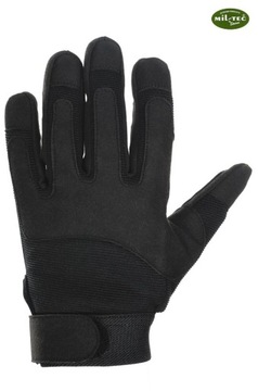 Тактические военные перчатки ARMY GLOVES MIL-TEC Black XL