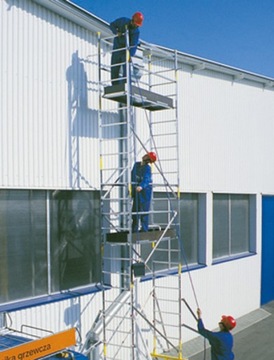 Rusztowanie aluminiowe jezdne Drabex RA 600 3,80 m