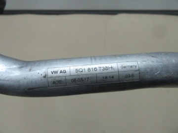 фото thumb №5, Трубка кондиционера vw passat b8 5q1816738h шланг