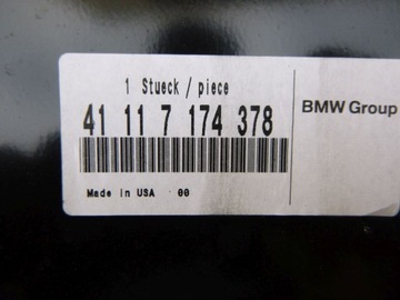 фото thumb №6, Bmw x5 e70 f15 x6 e71 f16 pas задній зад підлога