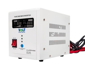 Источник бесперебойного питания UPS Sinus Pro Volt Polska 3SP080012E 800E ВА 500 Вт