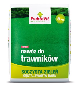 Fruktovit plus NAWÓZ do trawników TRAWNIKA 5KG HIT