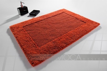 DYWANIK GRUBY BAWEŁNA MOCA DESIGN 60x100 POMARAŃCZ