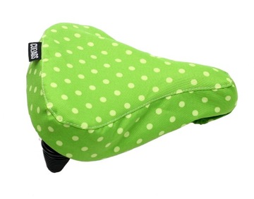 Чехол на велосипедное седло POLKA DOTS GREEN