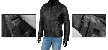 Кожаные мужские кожаные куртки DORJAN DON450_1 XXL