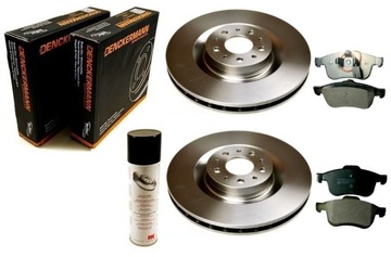 фото thumb №1, Тормозные диски тормозные колодки fiat doblo ii opel combo перед 305mm